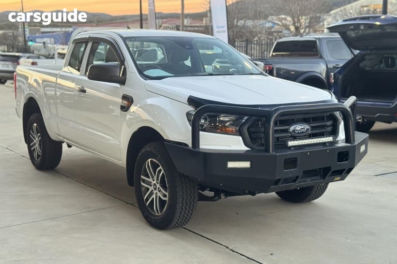 White 2021 Ford Ranger Super Cab Utility Xl 3.2 (4X4)