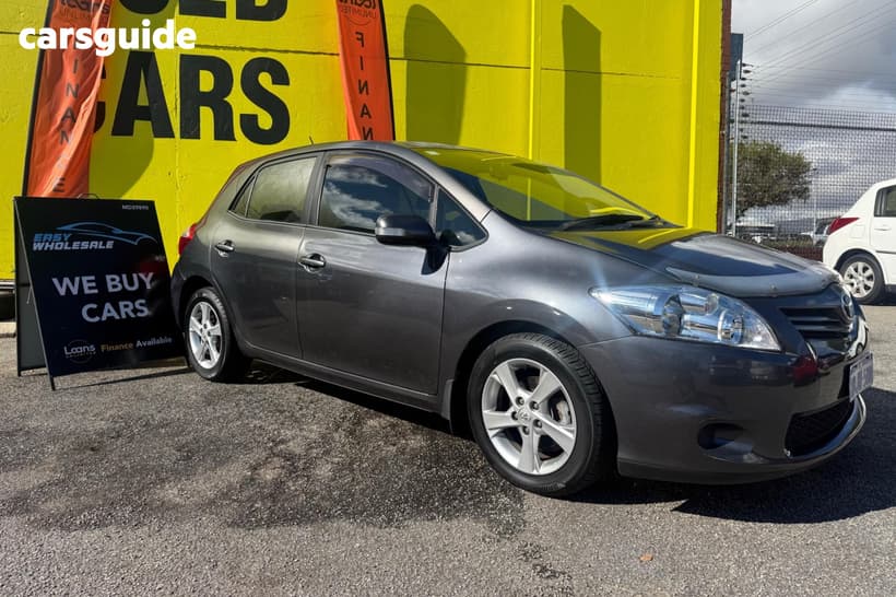 Grey 2010 Toyota Corolla Hatchback Conquest