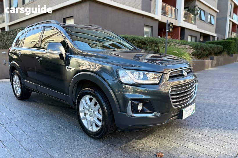 Black 2017 Holden Captiva Wagon Active 5 Seater
