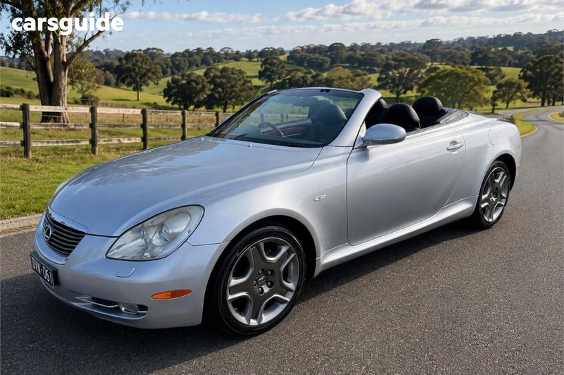 Silver 2006 Lexus SC430 Convertible
