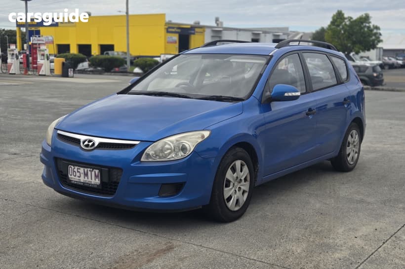 Blue 2009 Hyundai I30 Wagon Cw Sx 1.6 Crdi