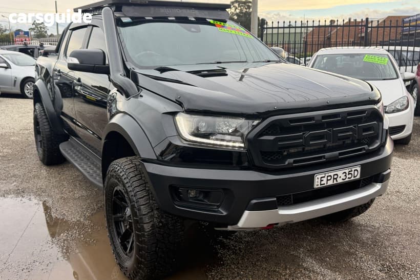 Black 2021 Ford Ranger Double Cab Pick Up Raptor 2.0 (4X4)