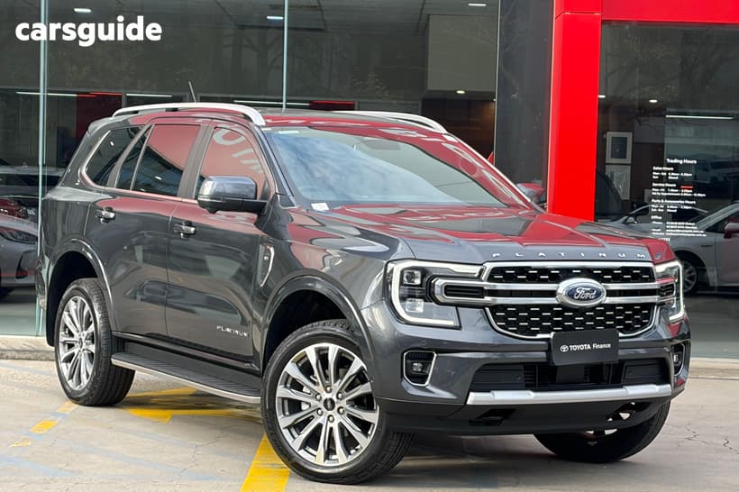 Grey 2024 Ford Everest Wagon Platinum (4Wd)