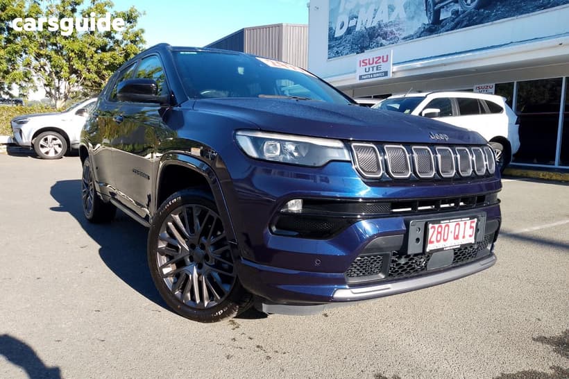 Blue 2021 Jeep Compass Wagon S-Limited (4X4)