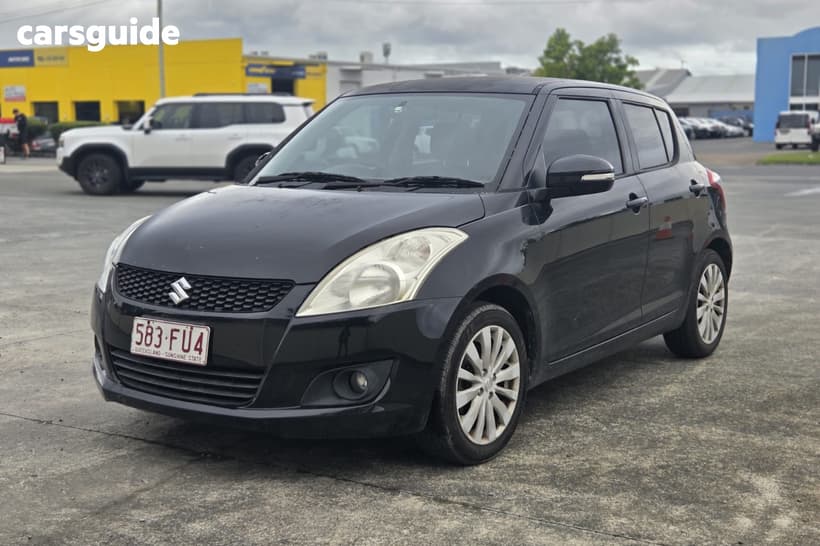Black 2012 Suzuki Swift Hatchback Glx