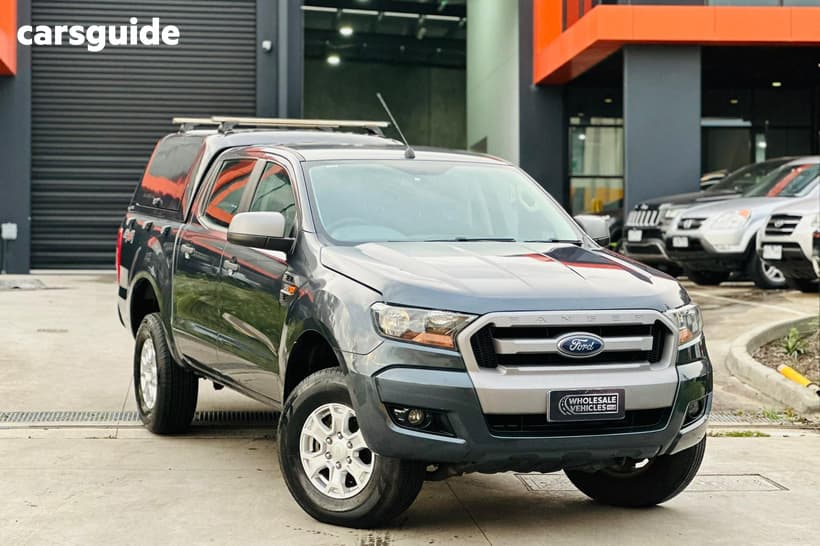 Grey 2016 Ford Ranger Dual Cab Utility Xls 3.2 (4X4)