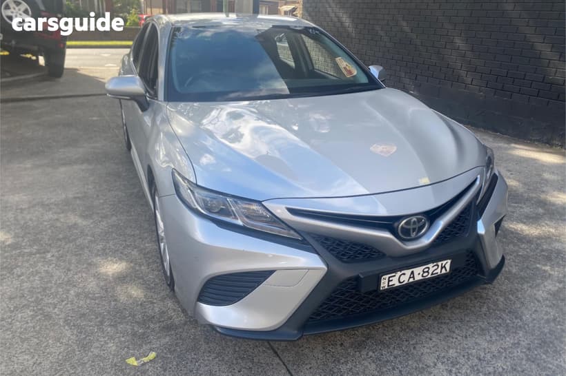 Silver 2019 Toyota Camry Sedan Ascent Sport