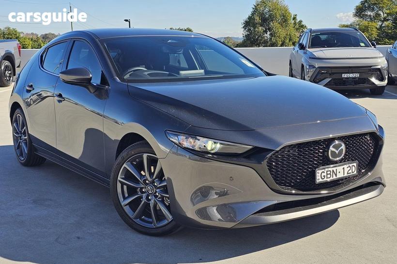 Grey 2026 Mazda Mazda3 Hatchback G20 Touring Vision
