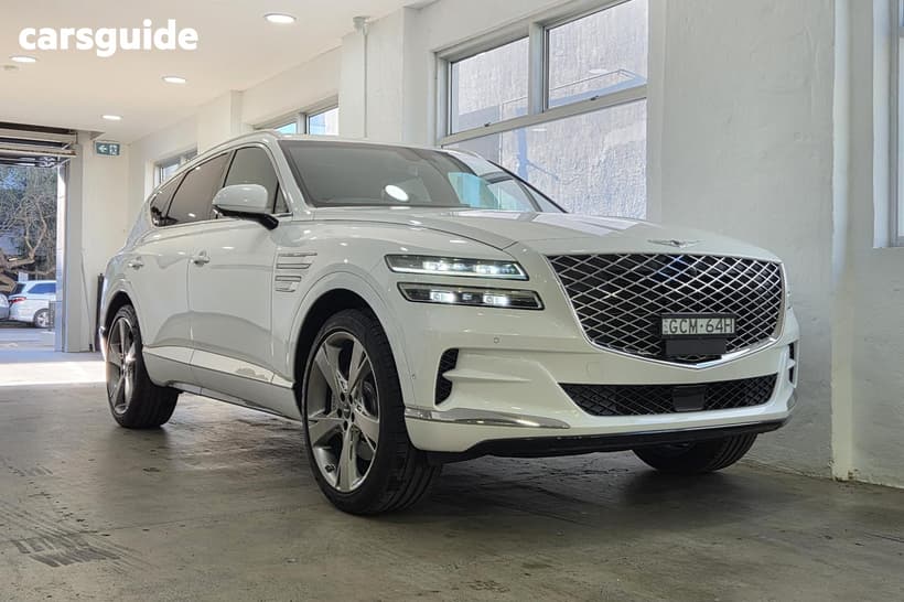 White 2023 Genesis GV80 Wagon 3.5T Awd 7 Seat
