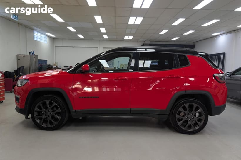 Red 2020 Jeep Compass Wagon S-Limited (Awd)
