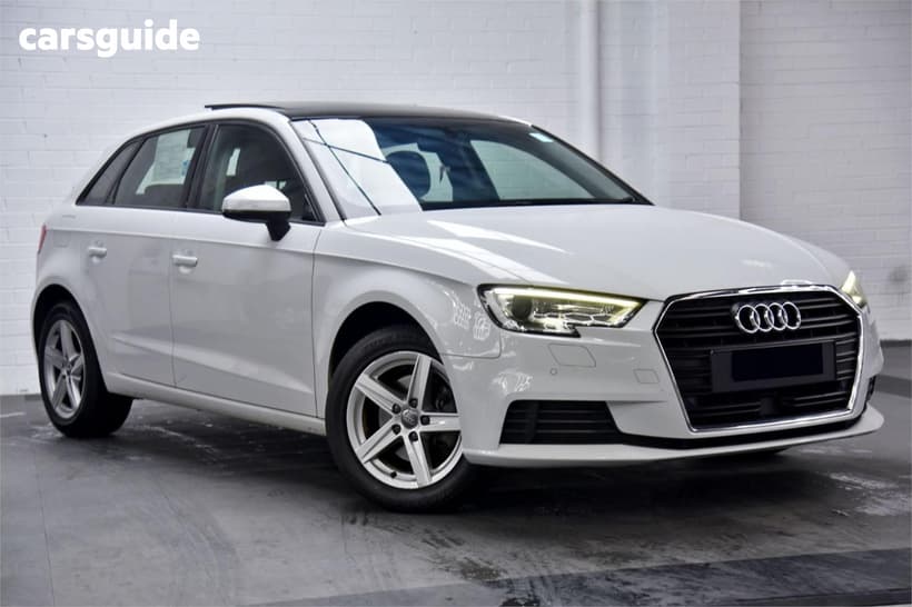 White 2016 Audi A3 Hatchback 1.0 Tfsi Sportback