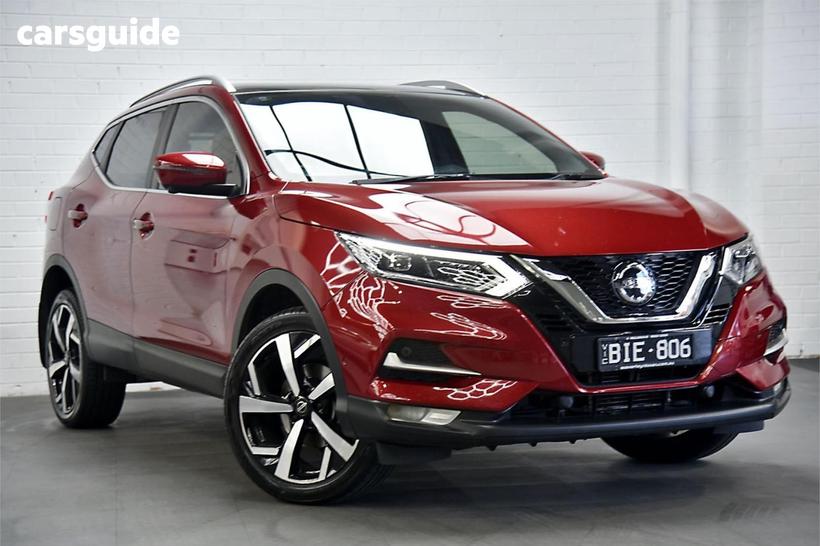 Red 2020 Nissan Qashqai Wagon Ti