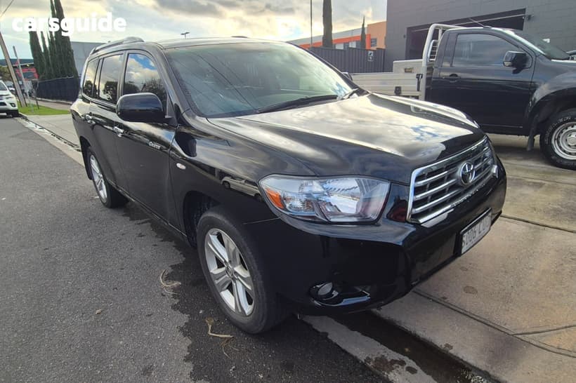 Black 2009 Toyota Kluger Wagon Grande (4X4)