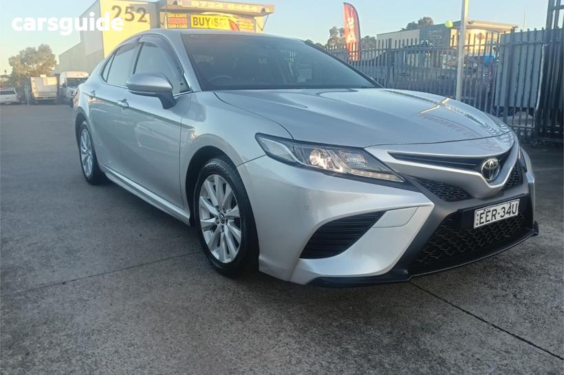 Silver 2019 Toyota Camry Sedan Ascent Sport
