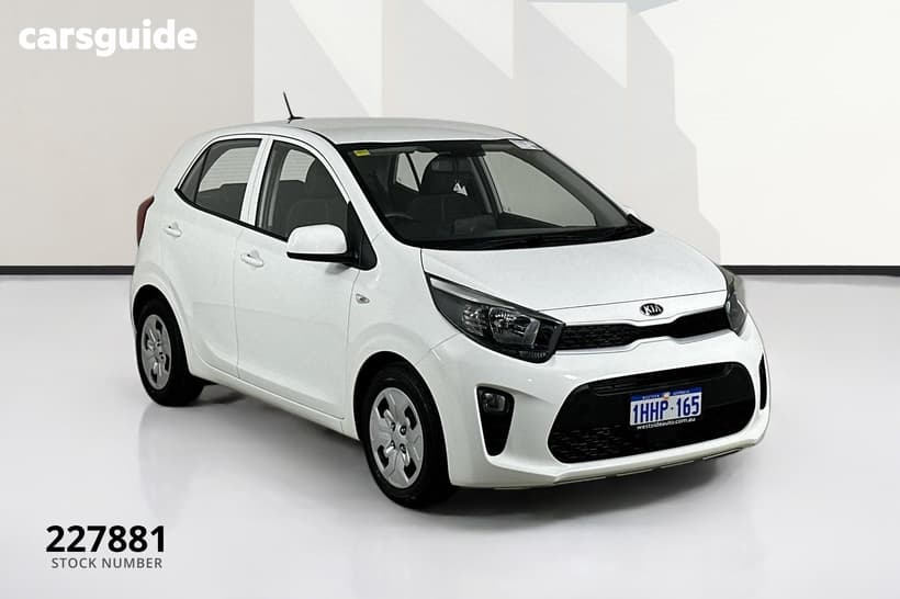 White 2021 Kia Picanto Hatchback S (Pe)
