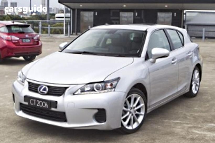Blue 2012 Lexus CT200H Hatchback Sports Luxury