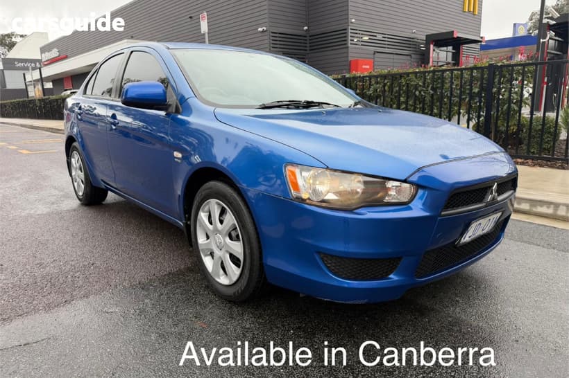 Blue 2012 Mitsubishi Lancer Sedan Es
