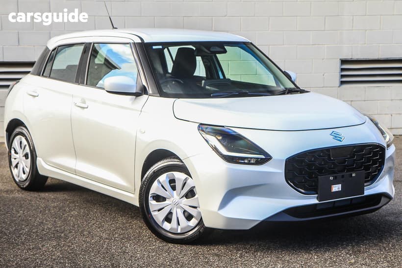 White 2026 Suzuki Swift Hatchback Hybrid