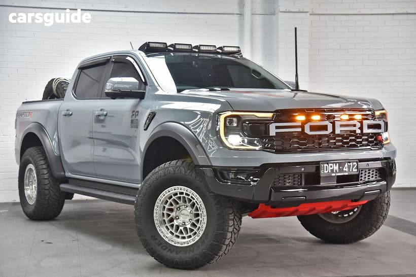 Grey 2025 Ford Ranger Double Cab Pick Up Raptor 3.0 (4X4)