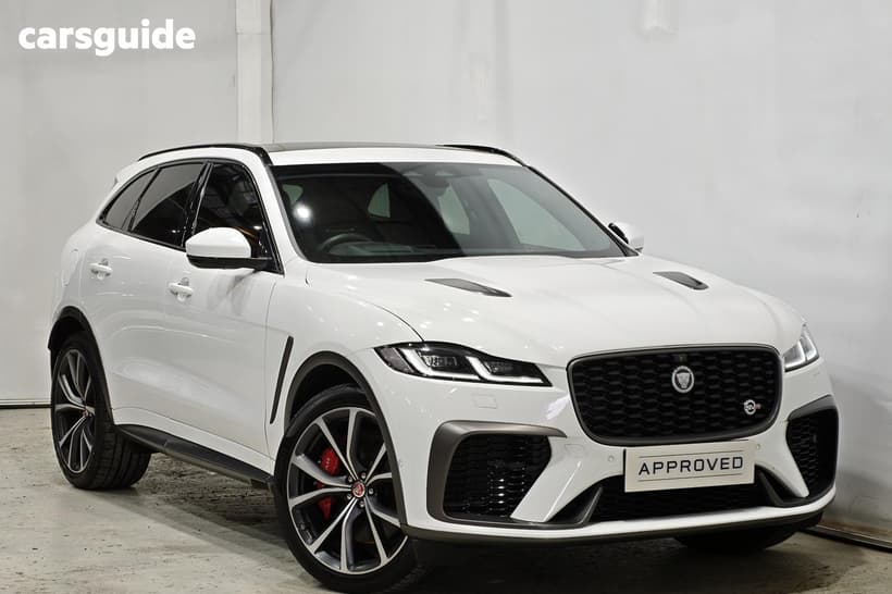 White 2021 Jaguar F-Pace Wagon Svr (405Kw)