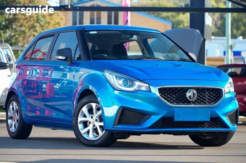 Blue 2022 MG MG3 Hatchback Core
