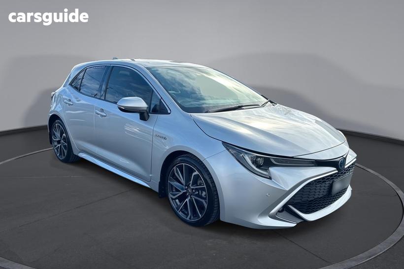 Silver 2020 Toyota Corolla Hatchback Zr (Hybrid)