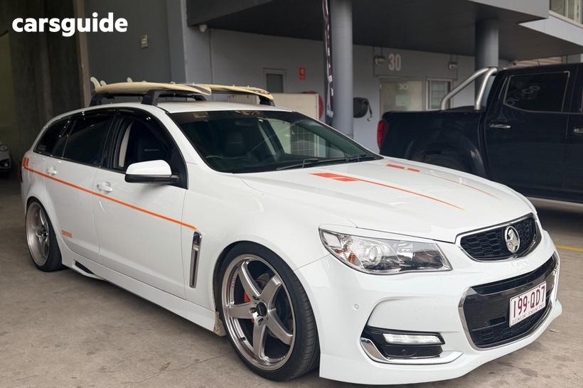 White 2015 Holden Commodore Sportswagon Ss-V