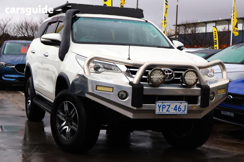White 2015 Toyota Fortuner Wagon Gxl