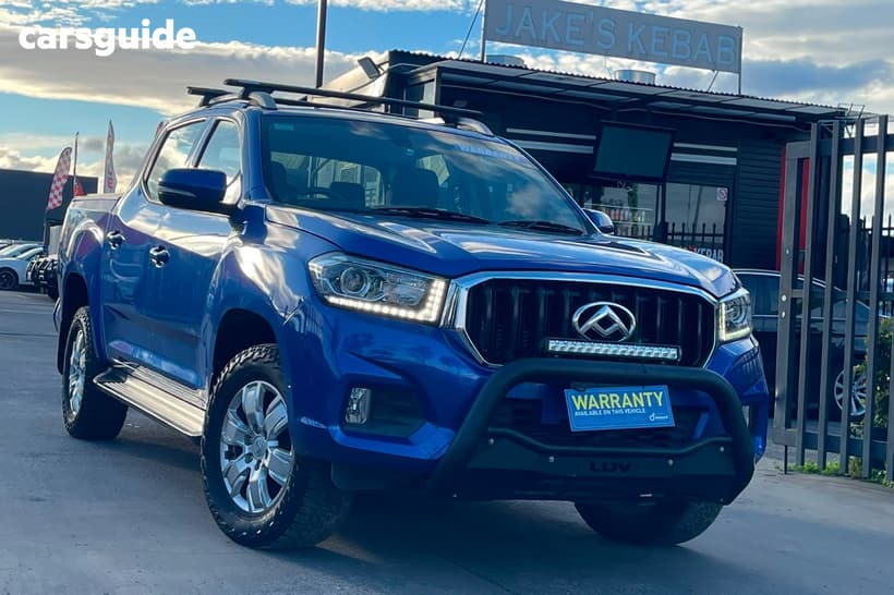 Blue 2019 LDV T60 Double Cab Utility Pro (4X4)