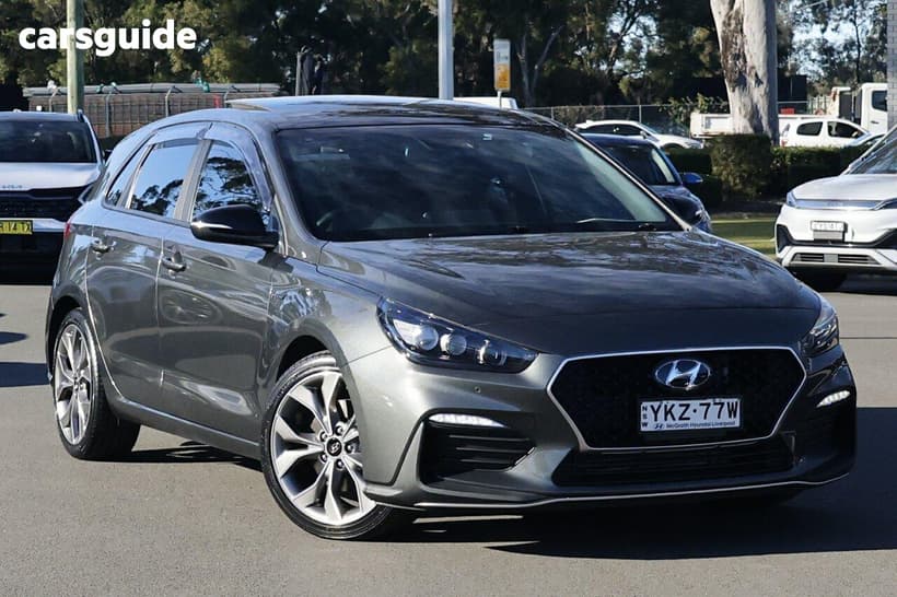Grey 2022 Hyundai I30 Hatchback N Line Premium