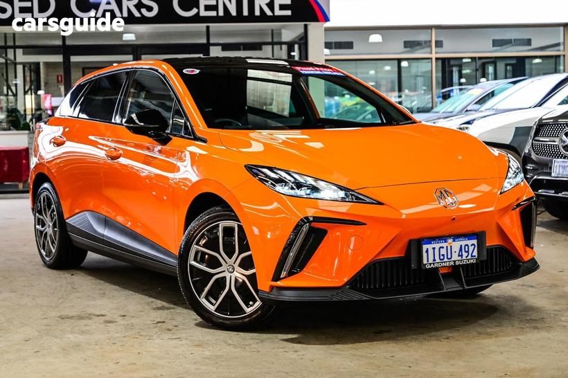 Orange 2023 MG MG4 Hatchback Essence 64