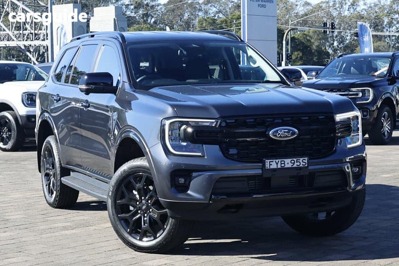 Grey 2025 Ford Everest Wagon Sport (4Wd)