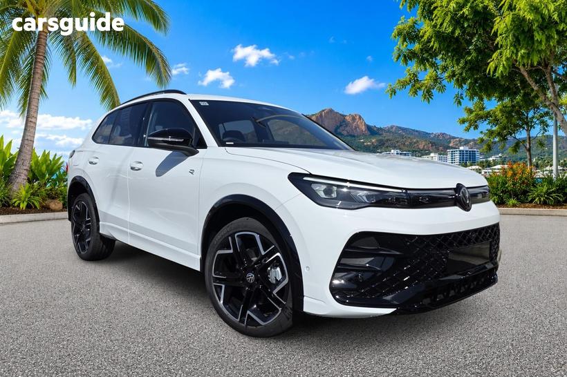 White 2026 Volkswagen Tiguan Wagon 195Tsi R-Line