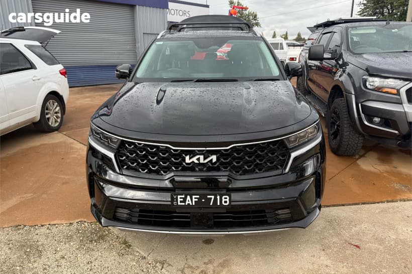 Black 2022 Kia Sorento Wagon Gt-Line 7 Seat