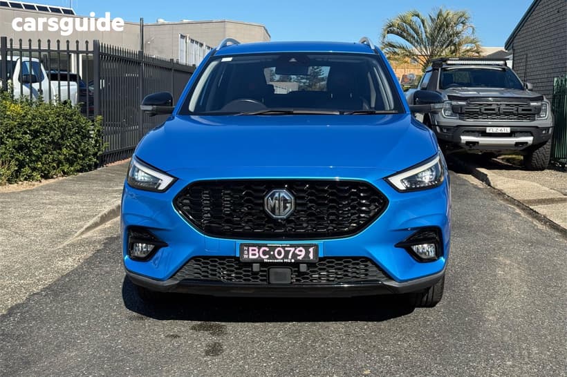 Blue 2022 MG ZST Wagon Essence