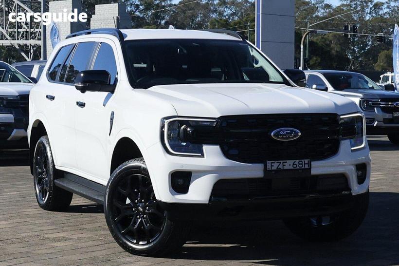 White 2025 Ford Everest Wagon Sport (4Wd)