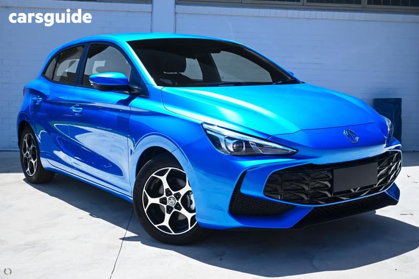 Blue 2025 MG MG3 Hatchback Essence
