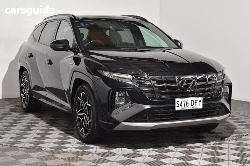 Black 2021 Hyundai Tucson Wagon Highlander N Line (Awd)
