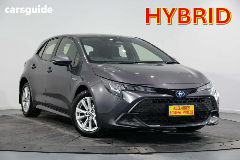 Grey 2023 Toyota Corolla Hatchback Ascent Sport Hybrid