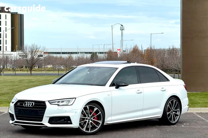 White 2018 Audi S4 Wagon 3.0 Tfsi Quattro Avant