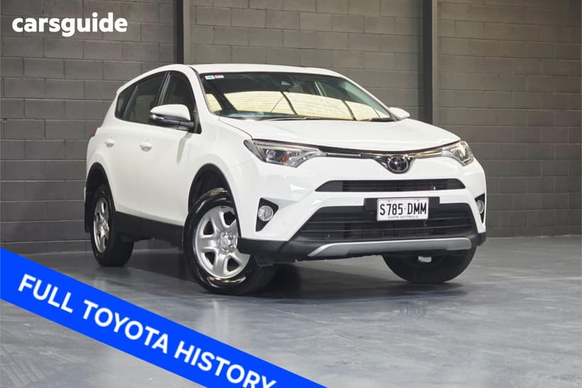 White 2018 Toyota RAV4 Wagon Gx (2Wd)