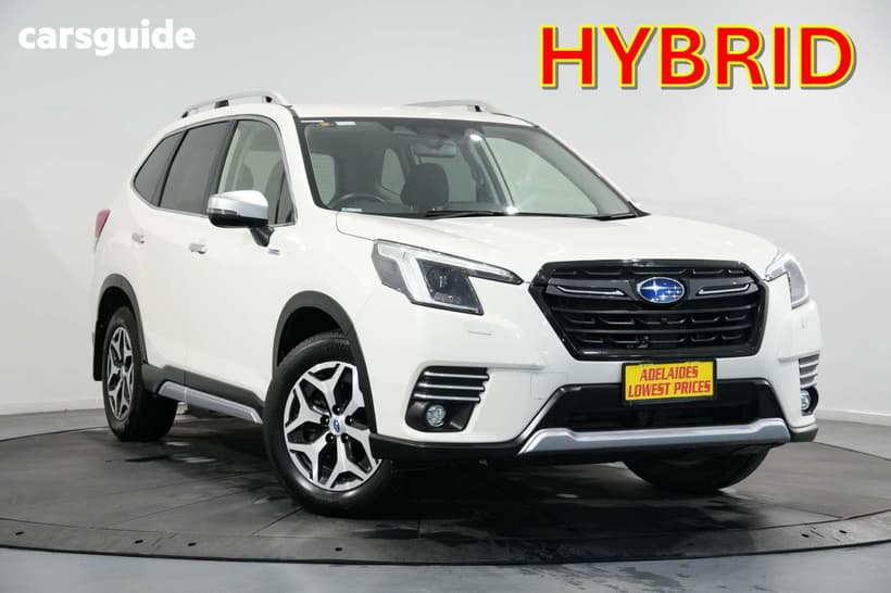 White 2024 Subaru Forester Wagon Hybrid L (Awd)