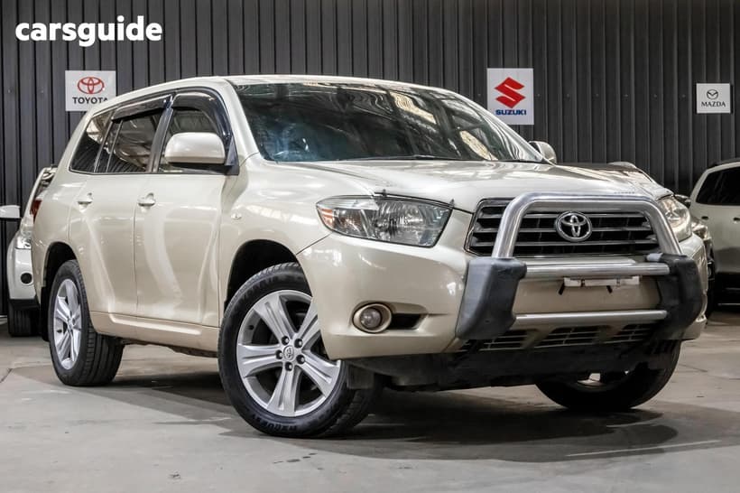 Gold 2008 Toyota Kluger Wagon Kx-S (Fwd)