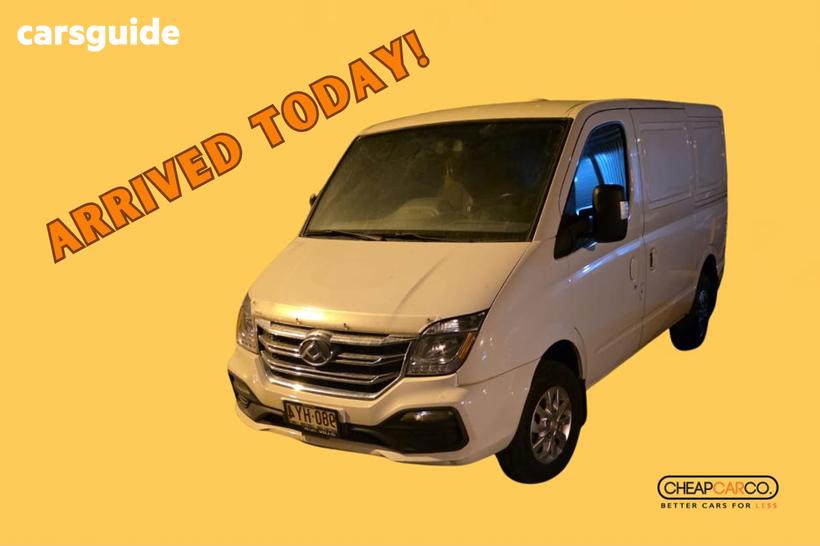 White 2022 LDV V80 Van Swb Low Roof