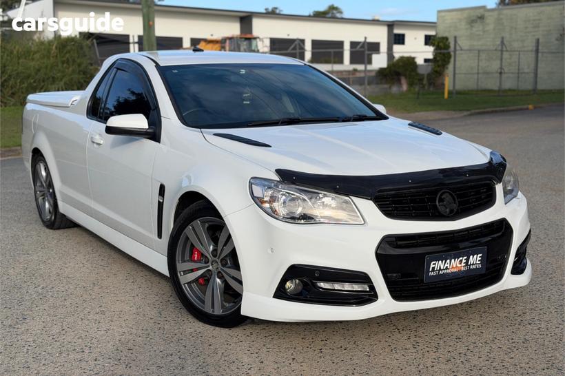 White 2015 Holden UTE Utility Sv6 Storm