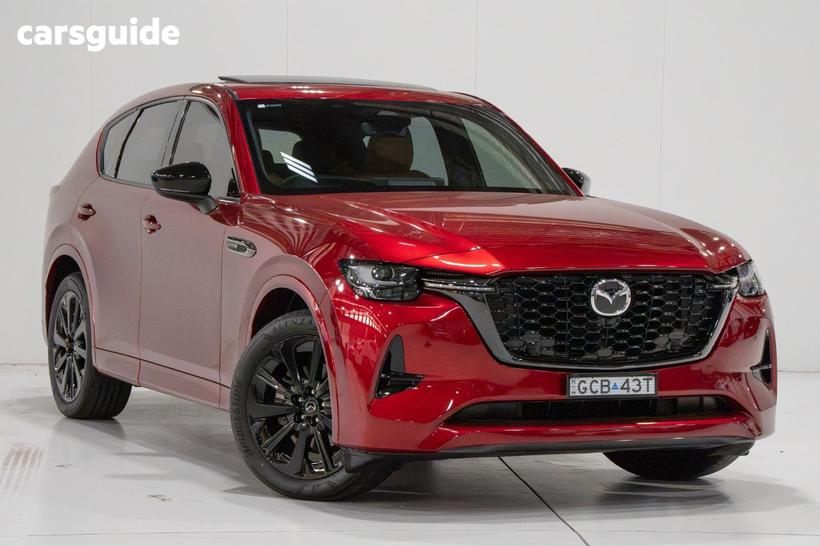Red 2023 Mazda CX-60 Wagon D50E Azami Hybrid