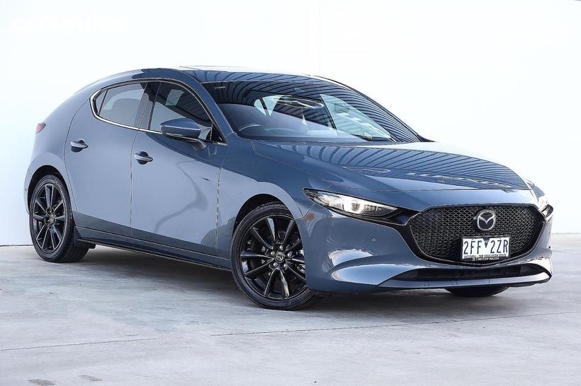 Grey 2021 Mazda 3 Hatchback G25 Astina