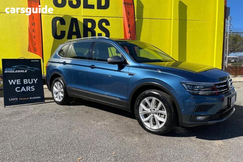 Blue 2019 Volkswagen Tiguan SUV ALLSPACE 132 TSI COMFORTLINE 5NA MY19