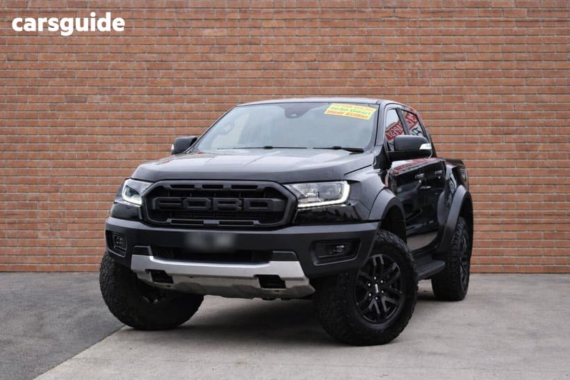 Black 2020 Ford Ranger Double Cab Pick Up Raptor 2.0 (4X4)