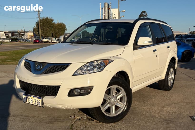 White 2013 Great Wall X240 Wagon (4X4)
